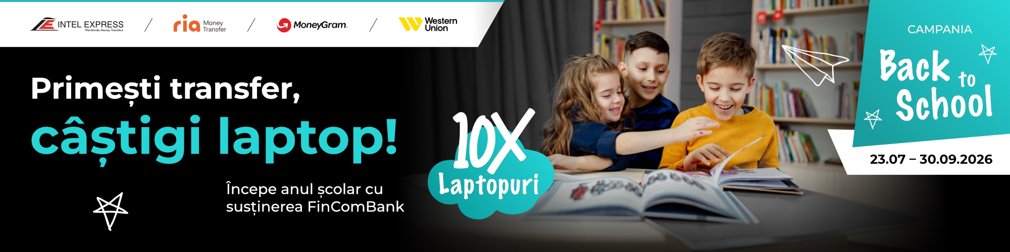 Кампания Back to School: получи международный перевод и выиграй один из 10 ноутбуков. 23.07 – 30.09.2026