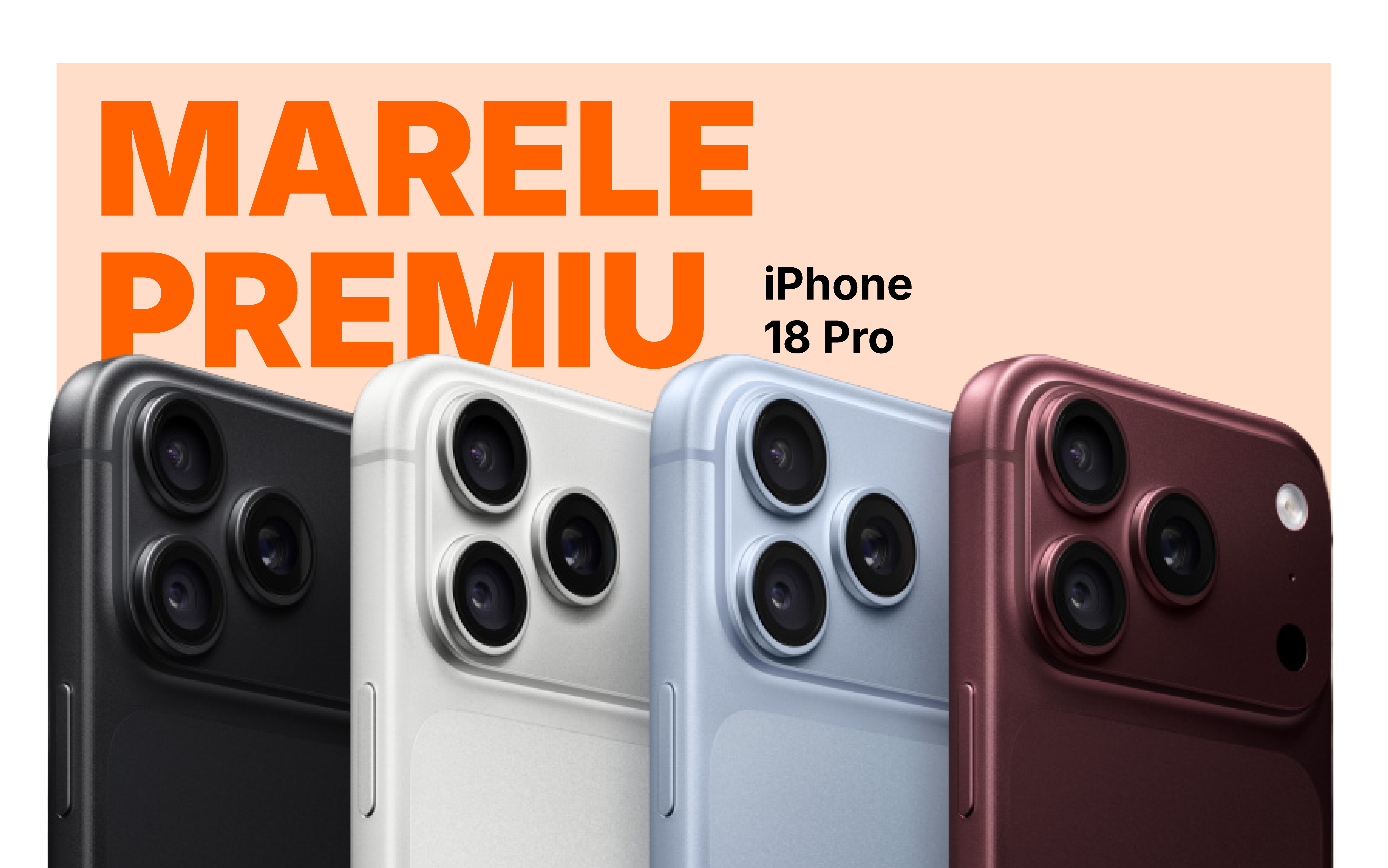 Marele premiu — iPhone 18 Pro