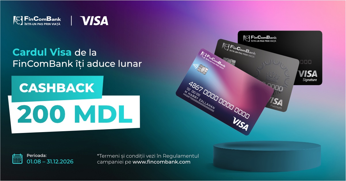 Carduri Visa FinComBank