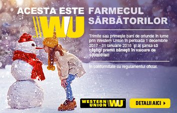 Acesta este farmecul sărbătorilor împreună cu Western Union şi FinCombank