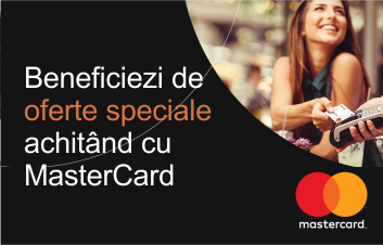 Oferte speciale pentru deţinători de carduri MasterCard GOLD
