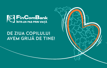 De Ziua Internaţională a Copilului FinComBank lansează proiectul ”Inspiră copilul pentru un viitor mai bun”