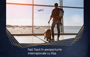 Fast Track International în aeroporturile din Europa şi Turcia cu cardurile FinComBank