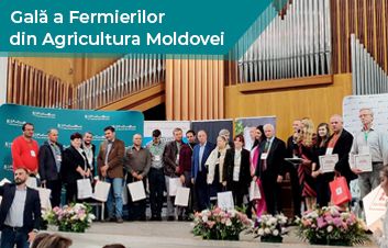 FinComBank поддерживает предпринимателей и Церемонию награждения «Gala Fermierilor în Agricultura Moldovei»