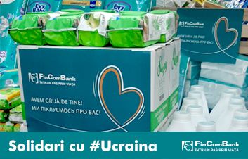 FinComBank продолжает кампанию «Солидарны с #Украиной» FinComBank продолжает кампанию «Солидарны с #Украиной»