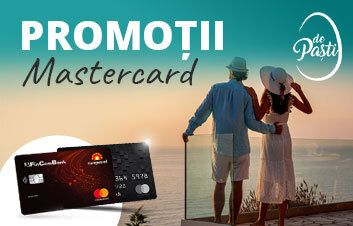 Bucură-te de promoţii speciale de Paşti cu cardurile premiale Mastercard de la FinComBank