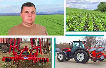 #Clienţi Calistru Ruslan: Gospodăria ţărănească şi-a început activitatea cu 3ha şi a crescut la 195ha de pământ arabil