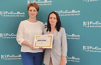 Felicitări antreprenoarei Sîrghi Doina, fondatoarea PLANTCROPS S.R.L. şi clienta FinComBank
