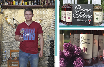 #Clienţi | Antreprenorul Pavel Tataru şi vinului bun din satul Pituşca