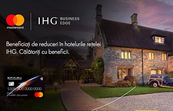 10% reducere cu cardurile Business la hotelurile din reţeaua IHG