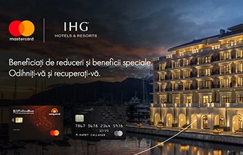 10% reducere cu cardurile premium la hotelurile din reţeaua IHG