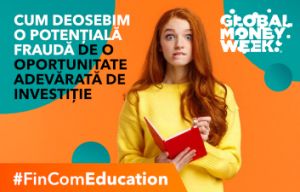 #GlobalMoneyWeek | Produse şi servicii bancare. Investiţii