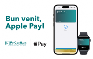 Apple Pay devine disponibil pentru deţinătorii de carduri FinComBank