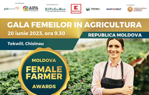Vă invităm la Gala Femeilor în Agricultura în Republica Moldova în 20 iunie 2023