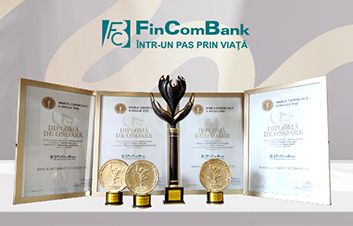 FinComBank a obţinut 4 distincţii la concursul Marca Comercială a Anului