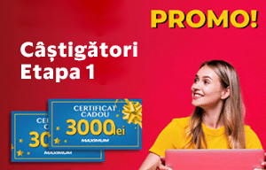 Felicitări câştigătorilor ETAPEI 1 la promoţia aniversară la Depozite