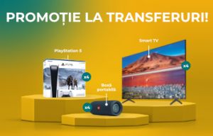 Primeşte transferuri de bani şi participă la tombola cu premii pentru întreaga familie!