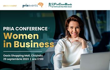 Vă invităm la PRIA WOMEN IN BUSINESS Conference pe 29 septembrie