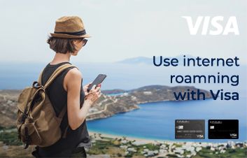 Enjoy 3 GB of free roaming with a Visa card from FinComBank