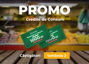 Câştigătorii celei de-a II-a tombolă din cadrul campaniei promoţionale „Cu creditele de consum de la FinComBank, câştigă certificate băneşti în magazinele Linella!”