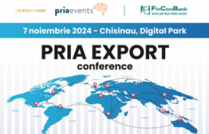 FinComBank vă invită la PRIA EXPORTERS CONFERENCE 2024, un eveniment de neratat pentru oamenii de afacere din Moldova