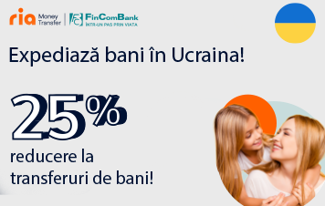 25% Reducere la transferuri din Moldova în Ucraina