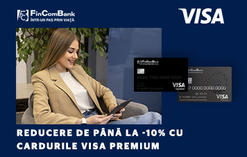 Descoperă ofertele pe care ţi le oferă cardurile Visa Platinum şi Visa Signature