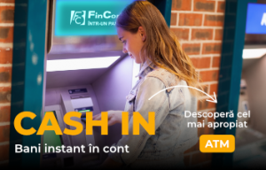 FinComBank îşi extinde reţeaua de ATM-uri Cash-In!