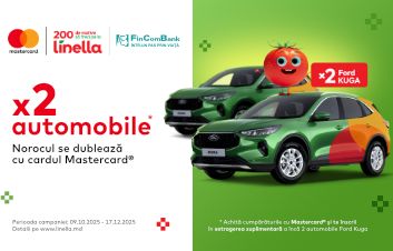 FinComBank susţine campania lansată de Linella împreună cu Mastercard! FinComBank susţine campania lansată de Linella împreună cu Mastercard!