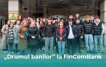 FinComBank a participat la campania „Drumul banilor”