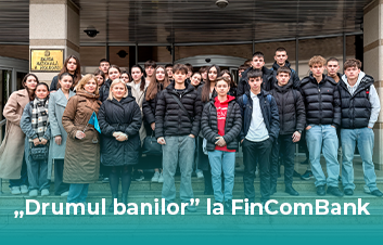FinComBank a participat la campania „Drumul banilor”