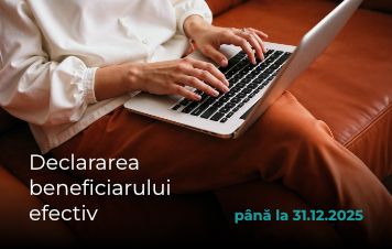 Obligaţia declarării beneficiarului efectiv până la 31.12.2025