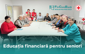 FinComBank promovează educaţia financiară pentru seniori