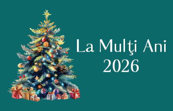 La Mulţi Ani! Să fie un an plin de inspiraţie, curaj şi împliniri!