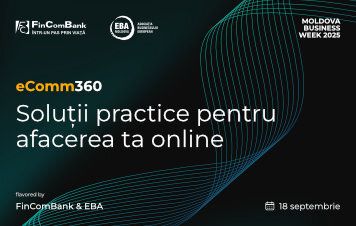 eComm360: Soluţii practice pentru afacerea ta online flavored by FinComBank & EBA