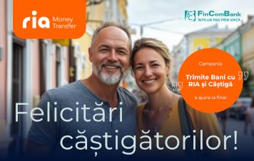FinComBank и RIA завершили акцию «Отправляй деньги с RIA и выигрывай»