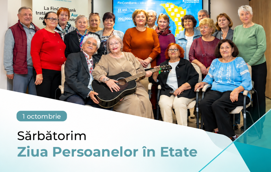 De Ziua Persoanelor în Etate, ne-am întâlnit cu oamenii cărora le datorăm recunoştinţă.