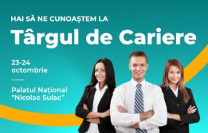 Vino să ne cunoaştem la Târgul de Cariere