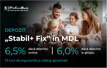Lansarea campaniei promoţionale„Stabil+ Fix”