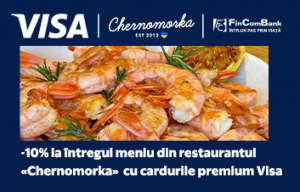 Răsfăţ marin cu 10% reducere, cu cardurile premium Visa de la FinComBank