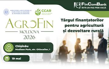 FinComBank te invită la AgroFin Moldova 2026