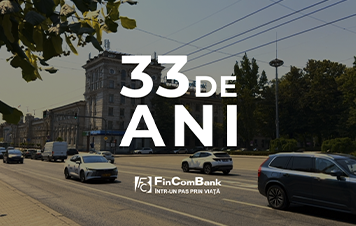 FinComBank – 33 de ani de inovaţie şi încredere