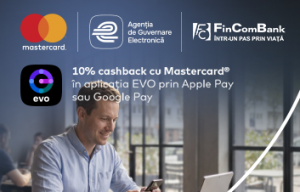 Achită serviciile publice prin EVO şi primeşte 10% cashback