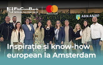 FinComBank şi Mastercard: Inspiraţie şi know-how european la Amsterdam
